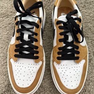 Women’s Black and Tan Sneakers
